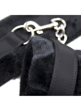 Menottes ajustable noires - 252420061